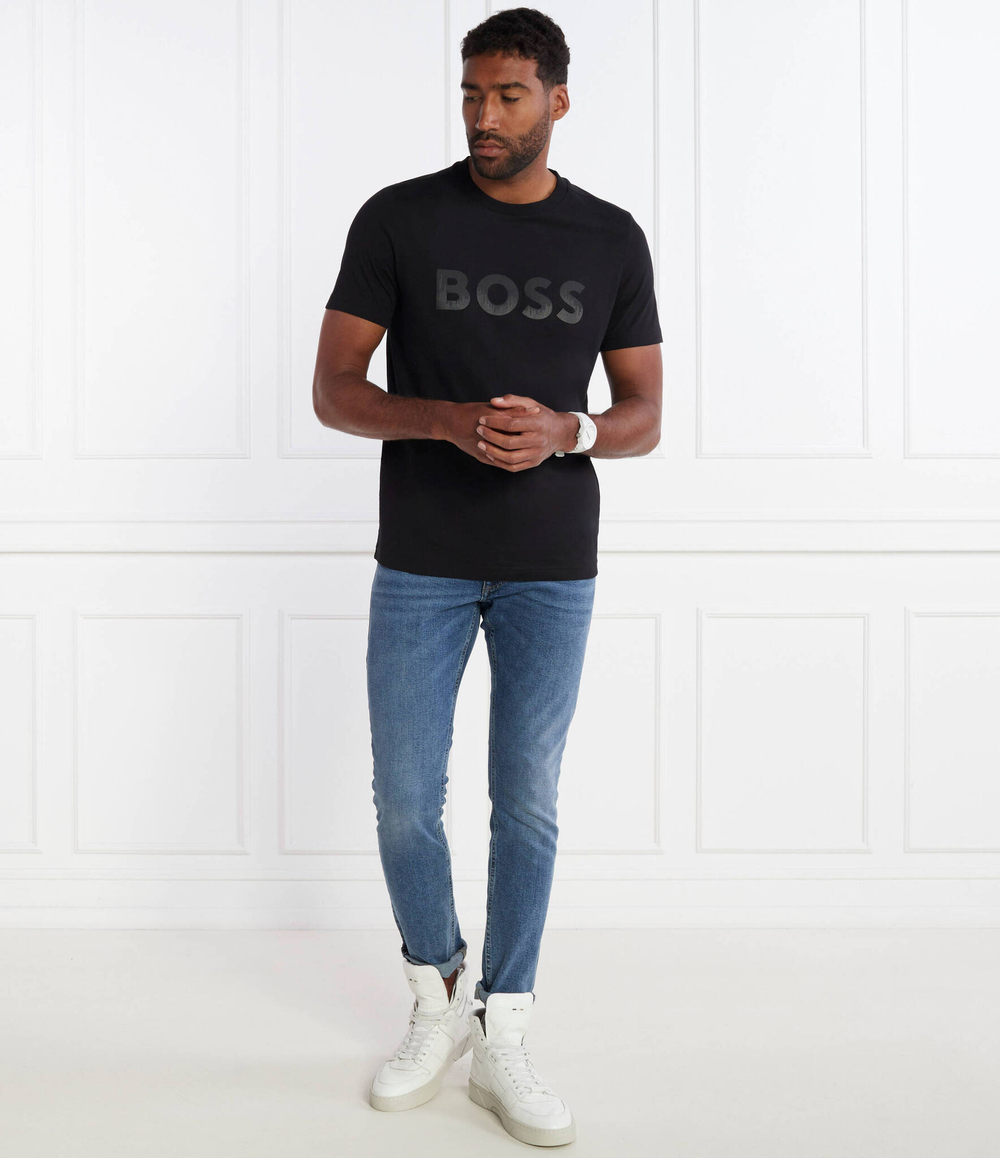 Футболка Tee Mirror 1 BOSS GREEN - черный(50506363)
