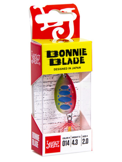 Блесна вращающаяся LUCKY JOHN Bonnie Blade №2 / 4.3 г / цвет 014