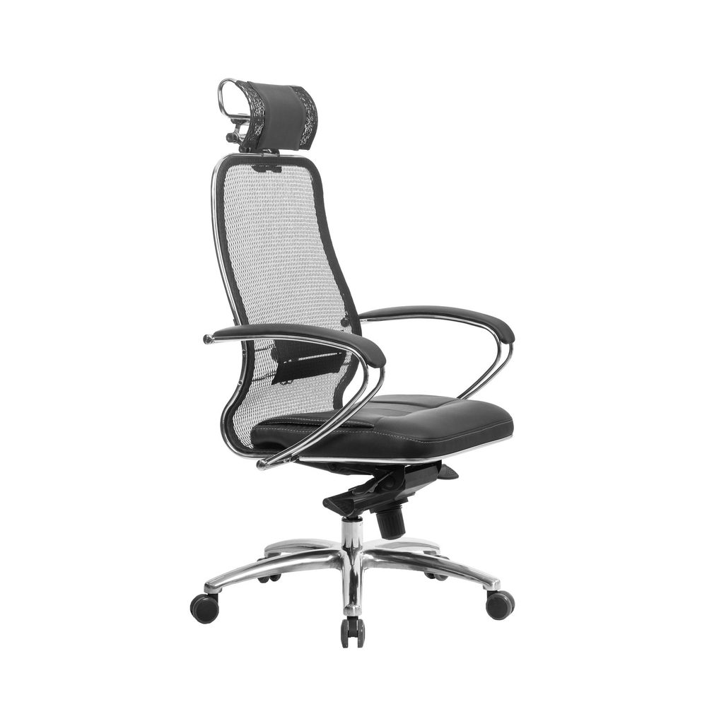 Офисное кресло Metta Samurai SL-2.04 Infinity Easy Clean, Черный ПЛЮС