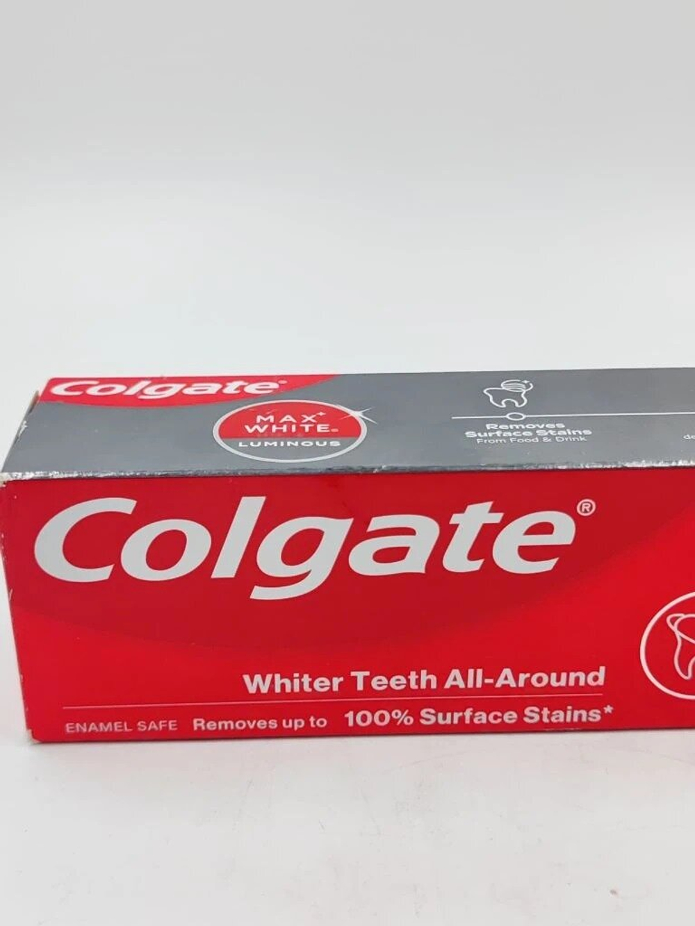 Зубная паста отбеливающаяColgate Max White Luminous, 125 мл (Польша)