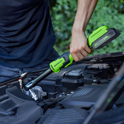 Гайковерт-трещотка Greenworks GD24RWX удлиненная, 24V, бесщеточная, 1/2", 80Нм, редуктор 170 мм, без АКБ и ЗУ (3803907)