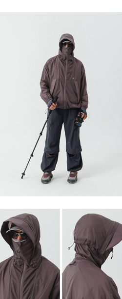Куртка Nothomme BlueMonte Windrunner фиолетовый