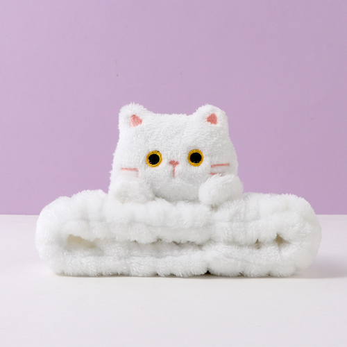 Повязка на голову "Sweet Cat", белый