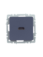 BRITE Розетка HDMI РHDMI-0-БрМ маренго IEK