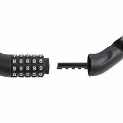 Замок навесной кодовый БУЛАТ ВС 606ЦК (d6*1000 с цепью)