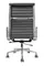 Офисное кресло Eames Ribbed EA 119 кожа графит