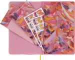 Блокнот Moleskine LE Year of The Rabbit (LECNYRABBITQP060A) 13х21 см, 176 стр. в линейку, розовый