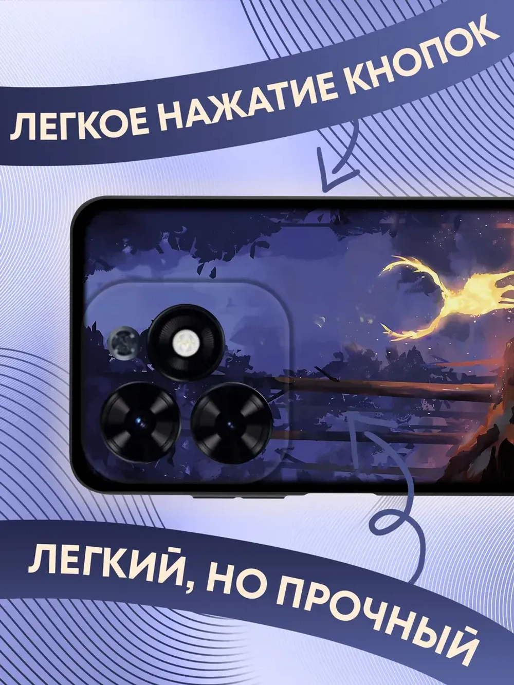 Чехол на Tecno Spark 20, 20C с принтом