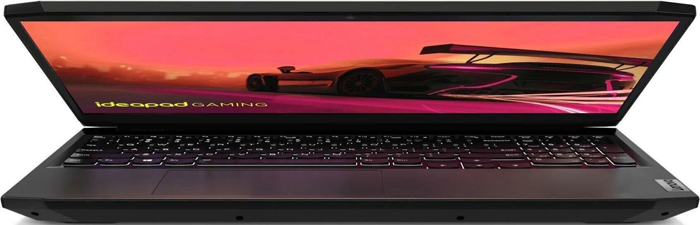 Ноутбук Lenovo ideapad Gaming 3-15ACH6. Производитель CPU: AMD, Линейка CPU: Ryzen 5, CPU: Ryzen 5 5600H, RAM: 8Gb, SSD: 512Gb, GPU: Nvidia RTX3060 6Gb, Диагональ: 15.6", Разрешение: 1920*1080, Тип экрана: IPS 120hz, OS: DOS, BackLight: RGB, Цвет: чёрный