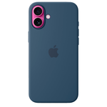 Силиконовый чехол с поддержкой MagSafe Apple Silicone Case для iPhone 16 Plus, Denim (Деним)
