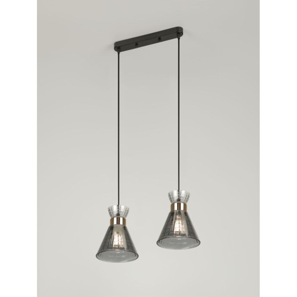 Светильник подвесной (подвес) Rivoli Isla 9187-302 2хЕ27 60 Вт модерн | Rivoli