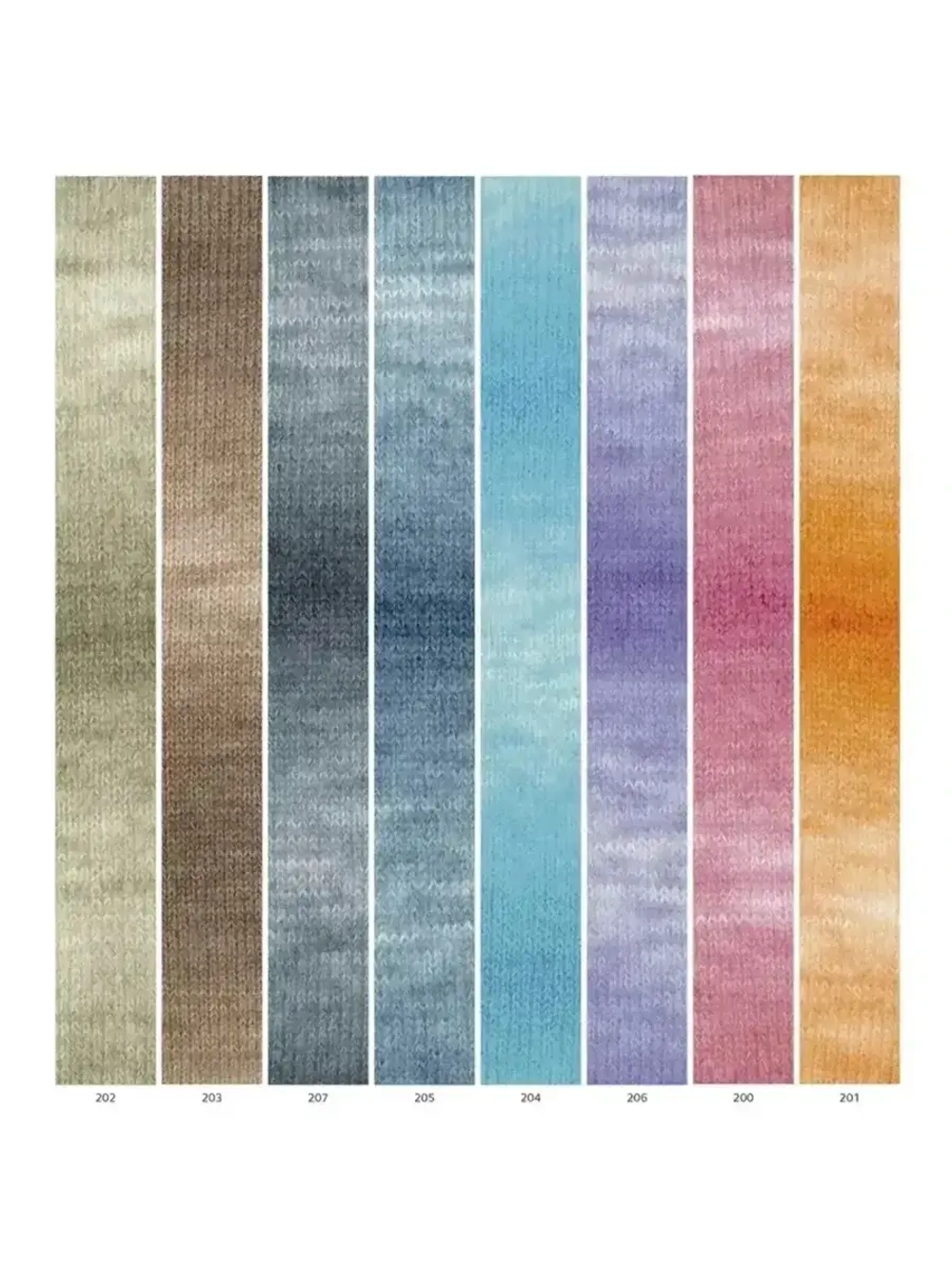 Пряжа Katia Ingenua Ombre