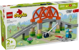 Конструктор LEGO Duplo 10426 Железнодорожный мост и рельсы