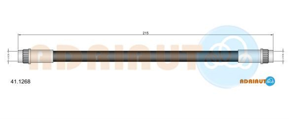ADRIAUTO - 411268-ADR - Brake Hose