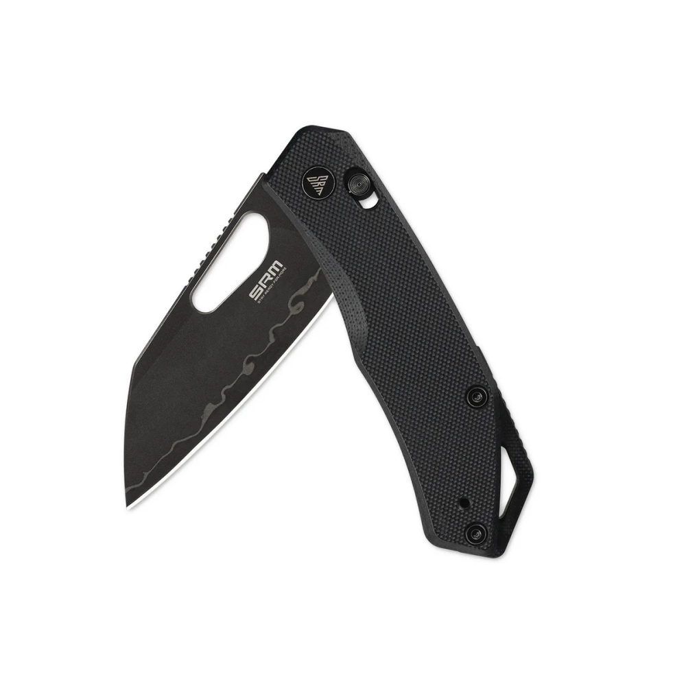 Нож складной SRM 261M-GB2 Cub Oxide Beadblast (140Cr Laminated, Black G10)