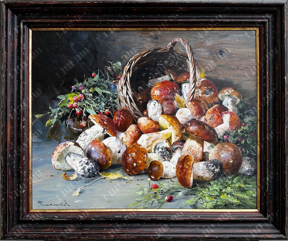 Плотников В. В. Атака русской эскадры Ф. Ф. Ушакова . Холст масло. 2022 г.