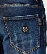 Джинсы Skull Philipp Plein - темно-синий(MDT3849 PDE004N)