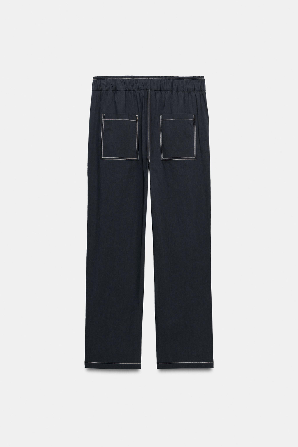 БРЮКИ СО СТРОЧКОЙ — ZW COLLECTION — ZARA
