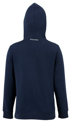 Женская Кофта теннисная Tecnifibre Zipper Hoodie - небесный