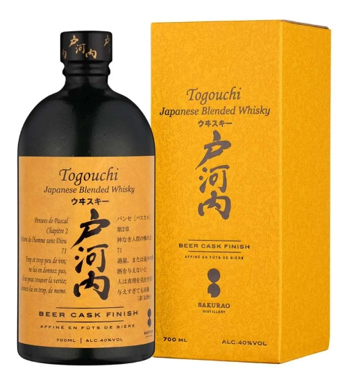 Виски Togouchi Beer Cask, 0.7 л.