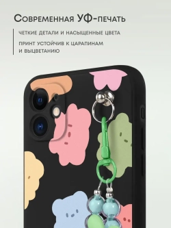 Чехол на iPhone 11 с брелком
