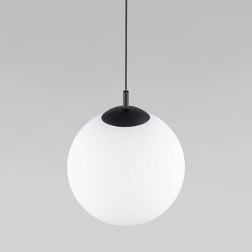 Подвесной светильник со стеклянным плафоном 1*Е27 5671 чёрный Esme TK Lighting