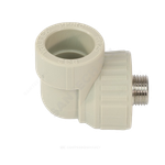 Угольник PP-R комбинированный серый Дн 25х1/2" НР VALFEX 10126125Г