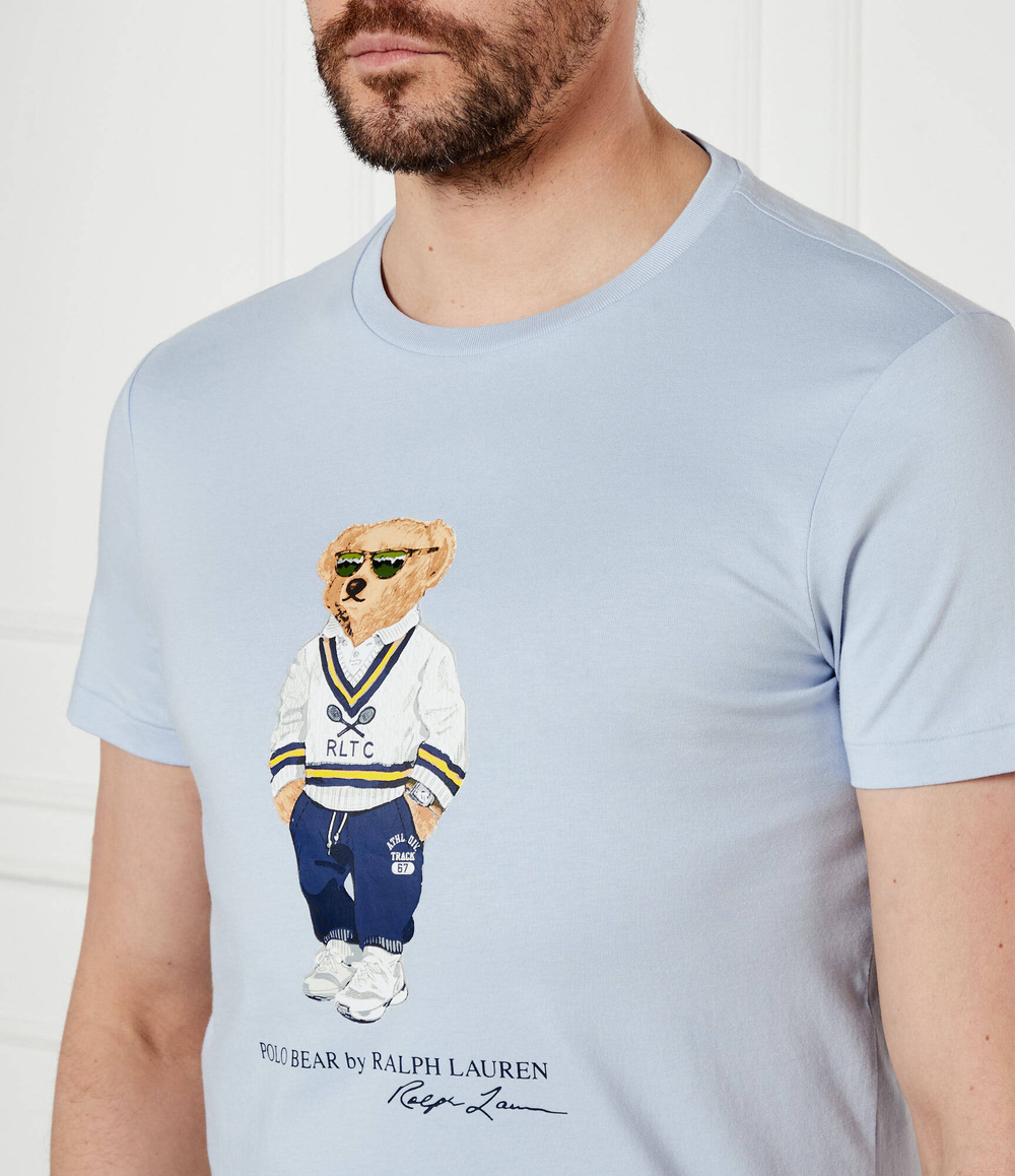 Футболка POLO RALPH LAUREN - голубой(710973137)