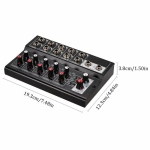Микшерская консоль Muslady MIX5210 10-канальная