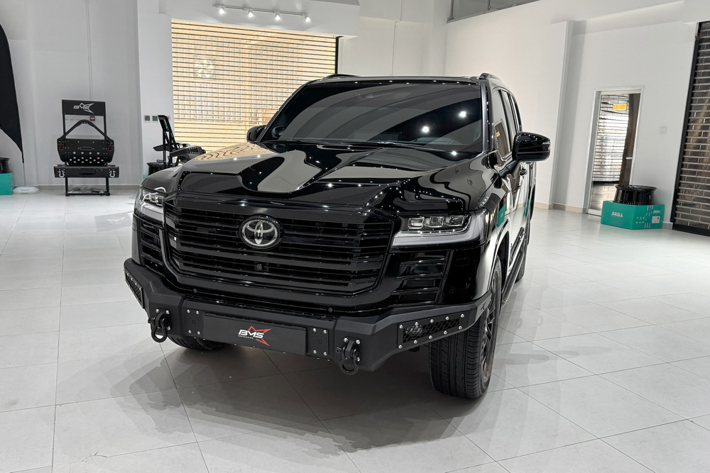 Бампер силовой передний BMS PRO-Line для Тойота Ленд Крузер 300