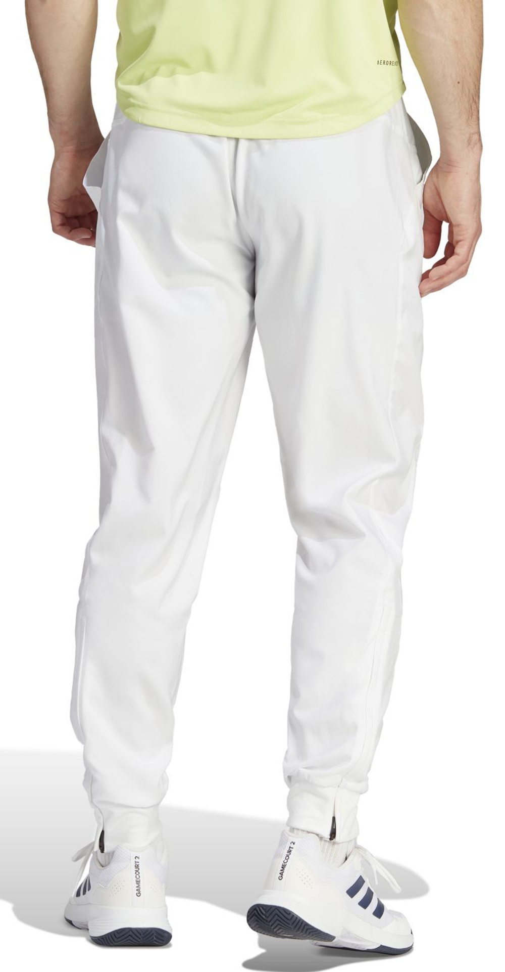 Мужские теннисные штаны Adidas Woven Pant Pro - белый