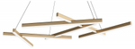 Подвесная люстра Maytoni Line MOD016PL-L80GK