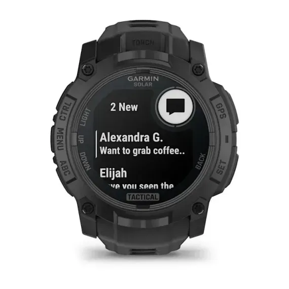 Смарт-часы Garmin Instinct 3 (50 мм) Solar Tactical Edition черные
