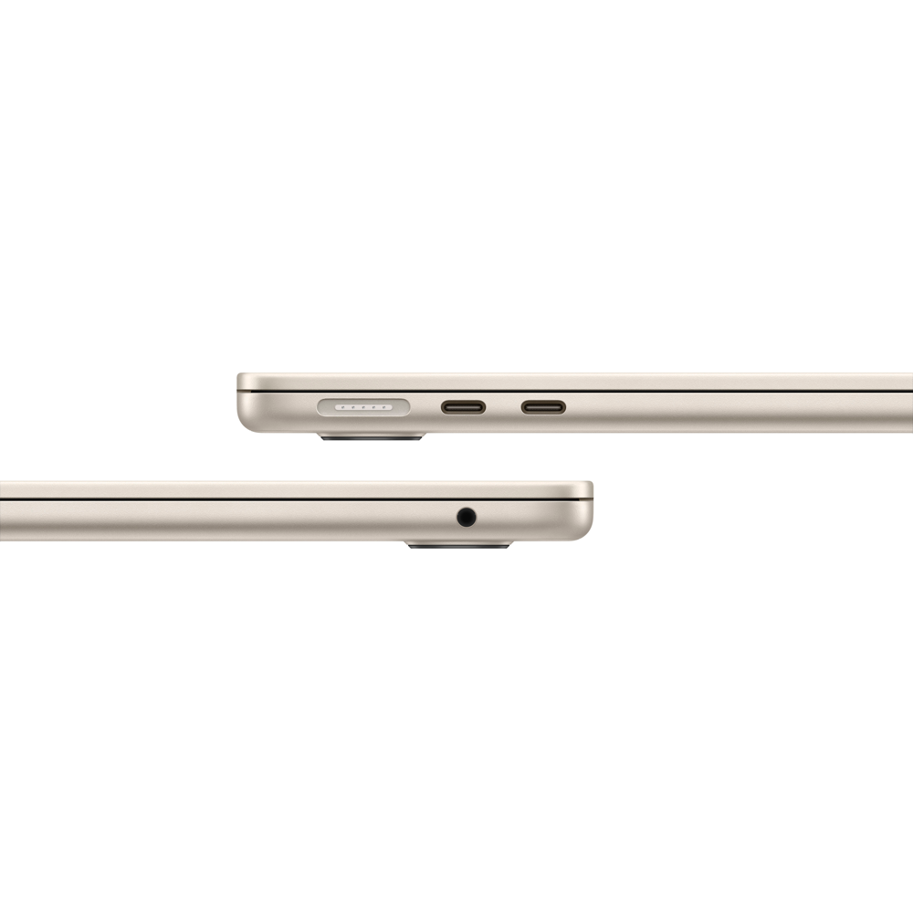 Ноутбук Apple MacBook Air 13 (M4, 10C/10C), 24/512GB, Starlight (Сияющая звезда) MC6A4