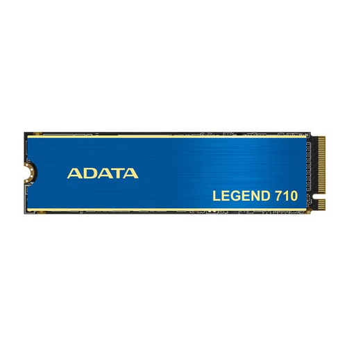 SSD ADATA LEGEND 710 512Гб, M.2 2280, NVMe, Retail, PCIe3.0, Чтение:2400мб/с, Запись:1000мб/с, радиатор (ALEG-710-512GCS)