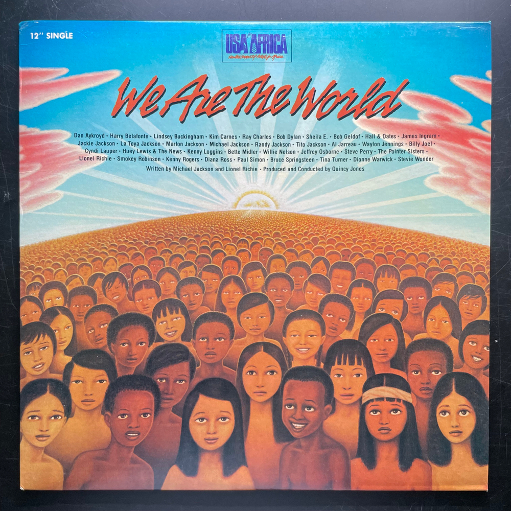 USA For Africa ‎– We Are The World (США 1985г.) EP