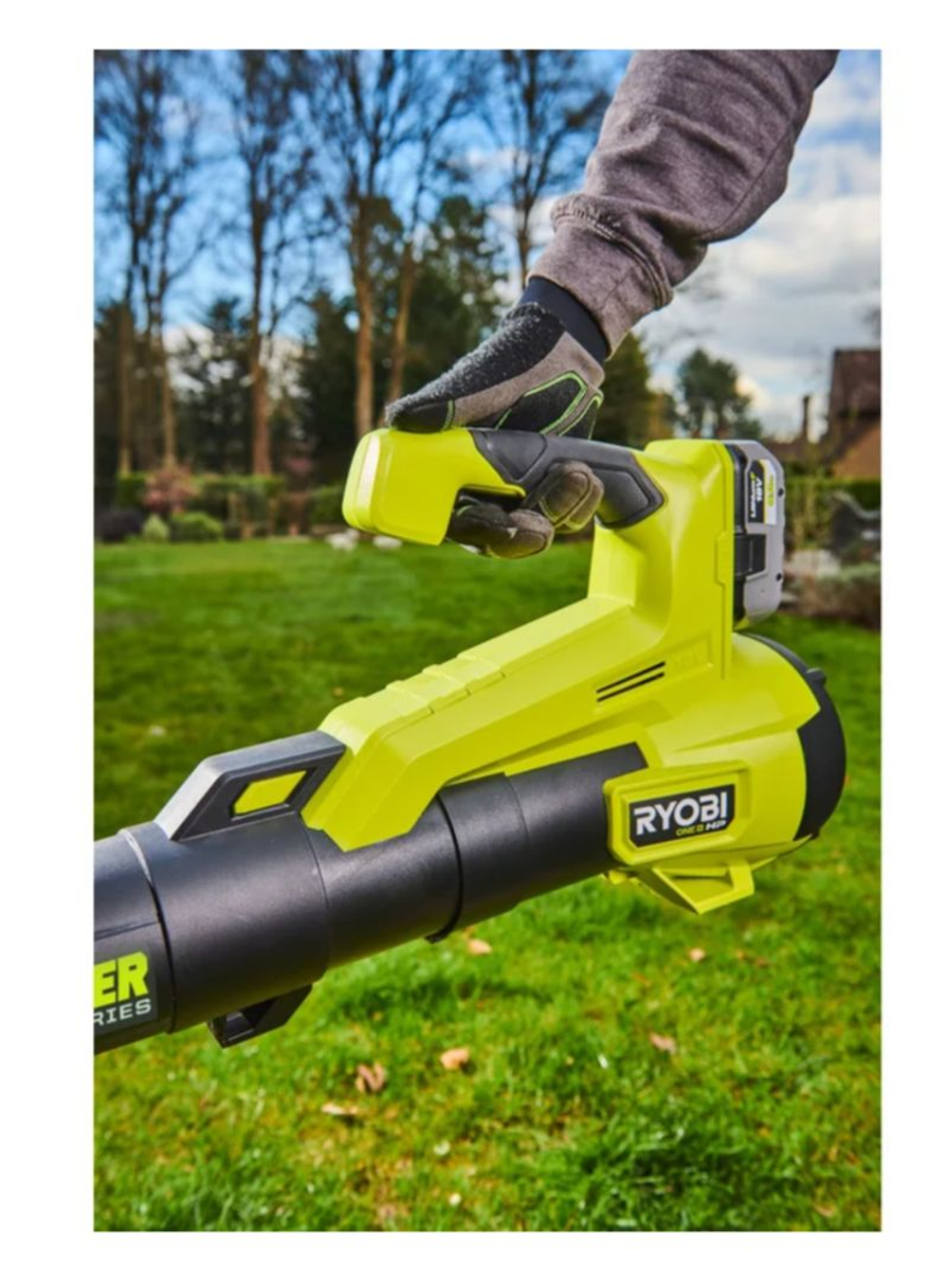 Бесщеточная воздуходувка Ryobi ONE+ 18В RY18BLXC-140 5133005357