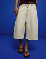 Мужские джинсовые бермуды barrel fit - BERSHKA