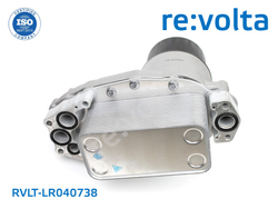 Корпус масляного фильтра с теплообменником в сборе для Jaguar, Land Rover / RVLT-LR040738