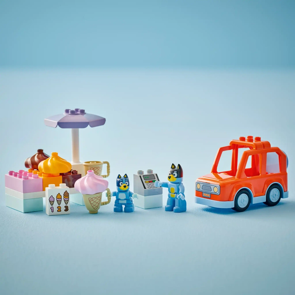 Конструктор LEGO Bluey 10458 Поездка за мороженым с Блуи
