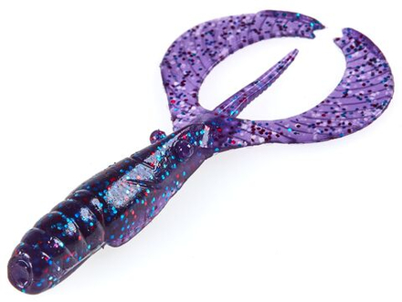 Мягкая приманка Lucky John Curly Shrimp 2in (50 мм), цвет S63, 10 шт.