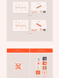 Альбом TXT - MINISODE 3: TOMORROW WVS ALBUMS 2 Version SET