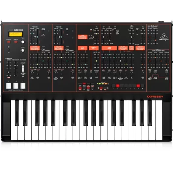 Behringer ODYSSEY - аналоговый дуофонический синтезатор