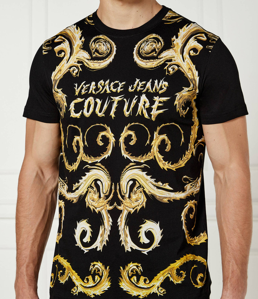 Футболка Versace Jeans Couture - черный(77GAH6SCJS379)