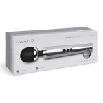 Вибромассажер литой люкс-ванд серебро 29см Le Wand Die Cast LW-051-SLV