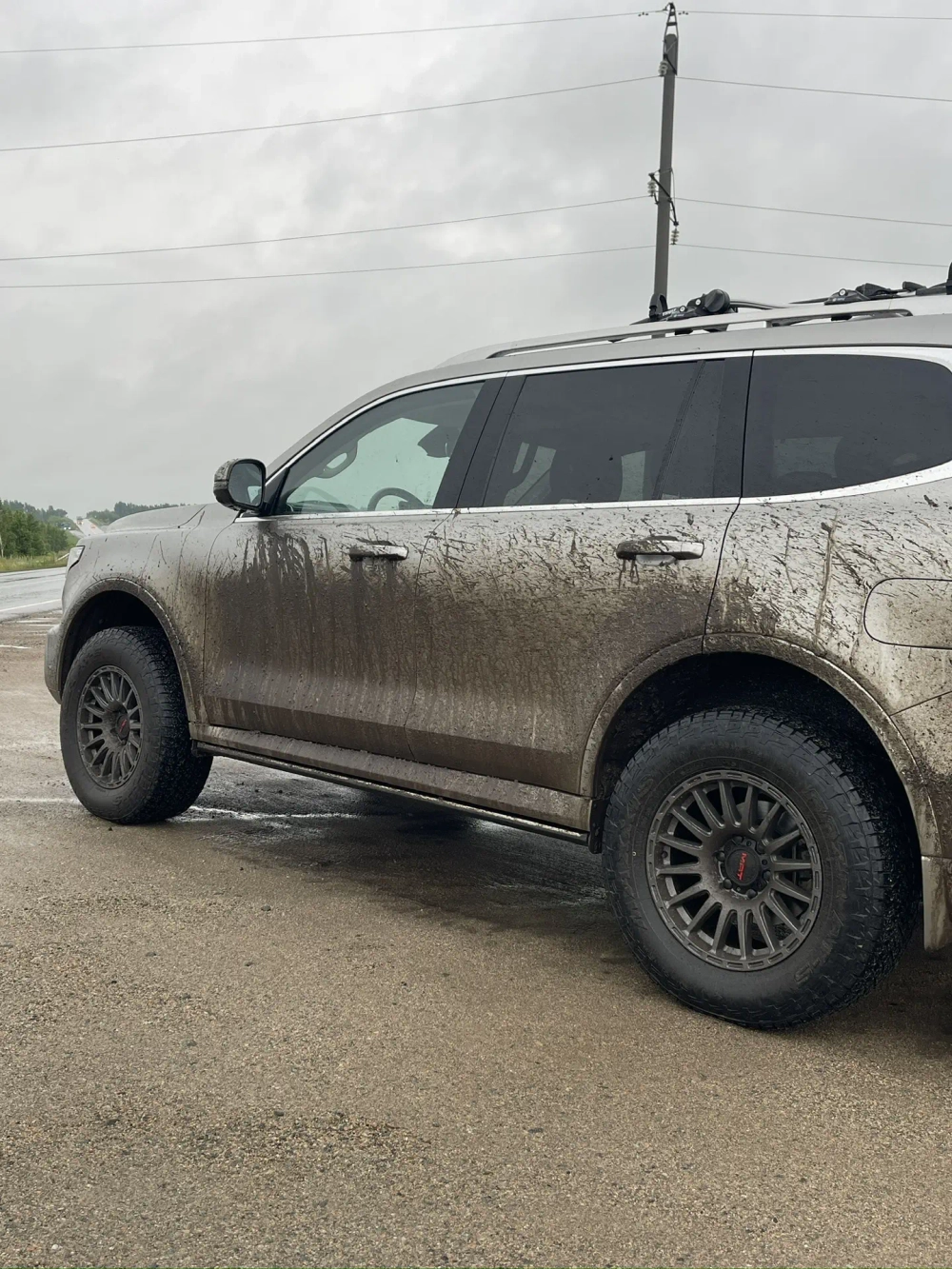 Диск колёсный литой MAT Offroad 1906 R17 8.0 ET+15 Dark Matte Tint