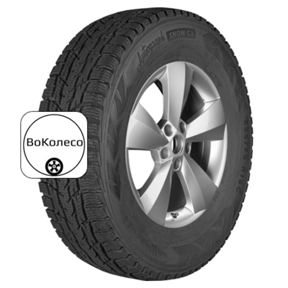 225/75R16C 121/120R Autograph Snow C3 TL Ikon