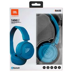 Беспроводные наушники JBL T450BT Blue
