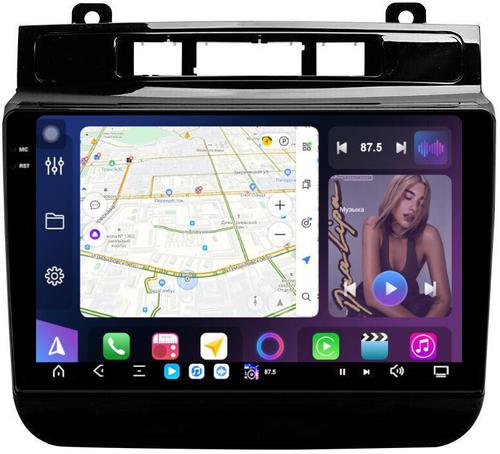 Магнитола для VW Touareg 2 2010-2018 (RNS850) - FarCar S500-TS20 монитор 9.5" 2K QLED на Android 14, Быстрейшая, CarPlay, 4G SIM-слот