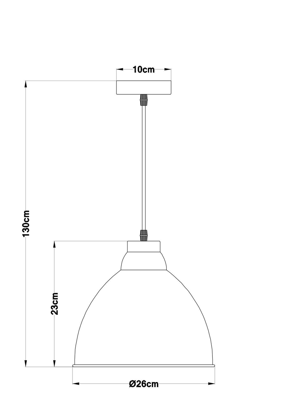 Светильник подвесной Arte Lamp Braccio A2055SP-1GY